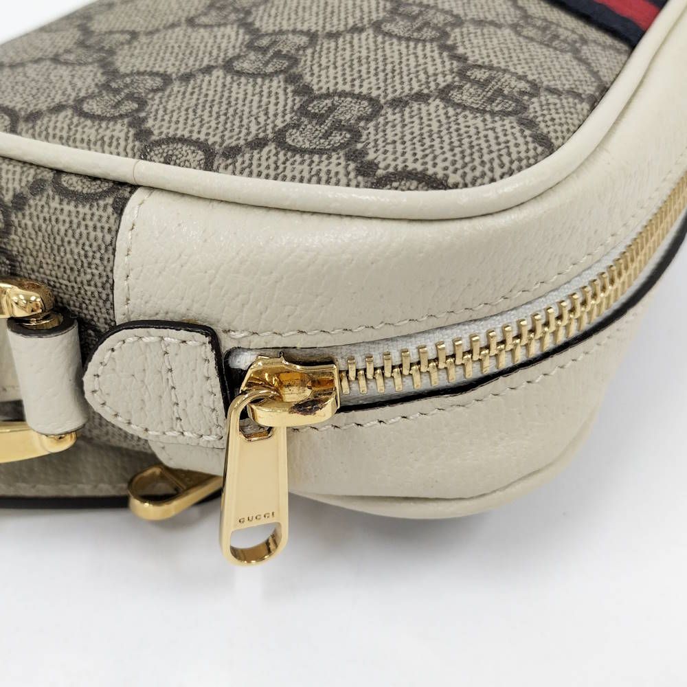 Gucci Ophidia GG Supreme Mini Shoulder Bag — view 6
