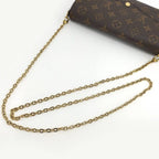 Louis Vuitton Pochette Felicie Monogram Fuchsia — view 4