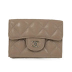 Chanel Classic Small Flap Compact Wallet Caviar Leather