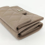 Chanel Classic Small Flap Compact Wallet Caviar Leather — view 5