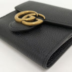 Gucci Bifold Wallet GG Marmont Leather Black — view 4