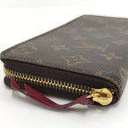 Louis Vuitton Portefeuille Clemence Monogram Fuchsia Wallet — view 5