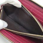 Louis Vuitton Portefeuille Clemence Monogram Fuchsia Wallet — view 7