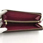 Louis Vuitton Portefeuille Clemence Monogram Fuchsia Wallet — view 2