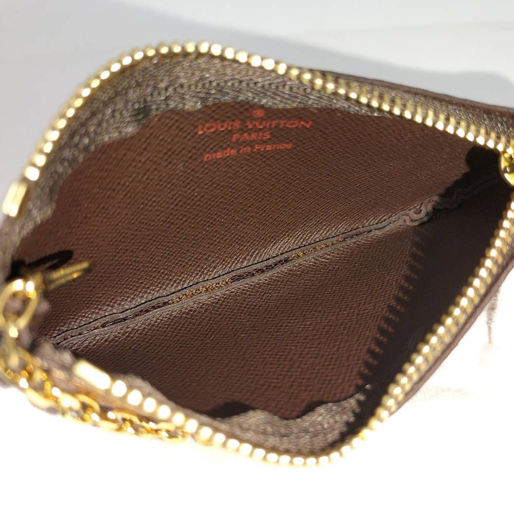 Louis Vuitton Pochette Cles Coin Purse Damier — view 7