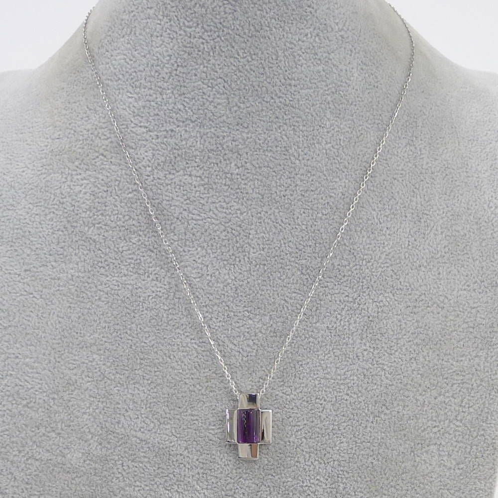 Gucci Necklace White Gold Amethyst — view 7