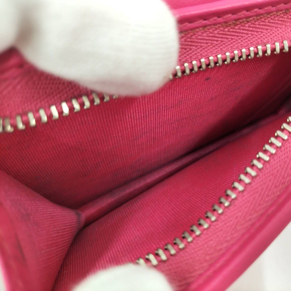 Gucci Bifold Wallet Leather Pink — view 8