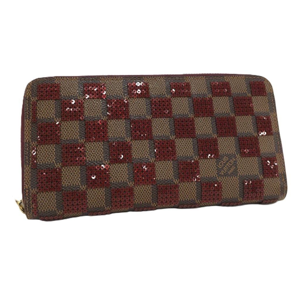 Louis Vuitton Zippy Wallet Zip Around Damier Paillette Sequins