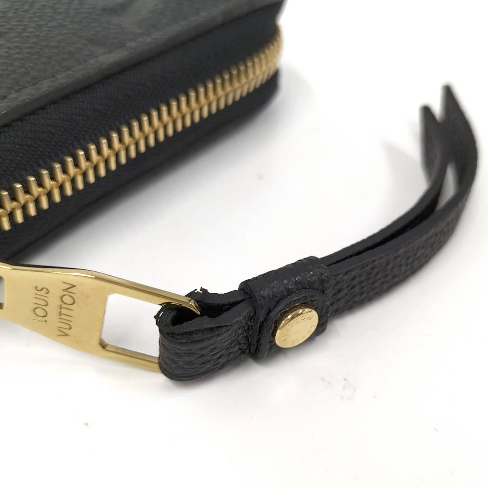 Louis Vuitton Zippy Wallet Monogram Empreinte Noir — view 6