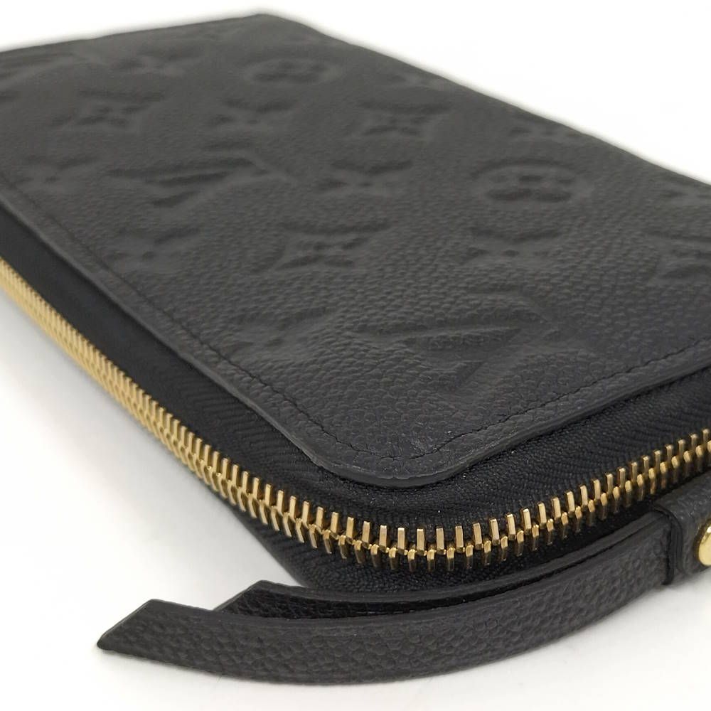 Louis Vuitton Zippy Wallet Monogram Empreinte Noir — view 4