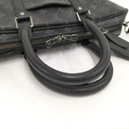 Louis Vuitton Porte Documents Voyage 2-Way Handbag Monogram Eclipse Black — view 6