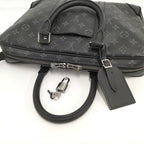 Louis Vuitton Porte Documents Voyage 2-Way Handbag Monogram Eclipse Black — view 8