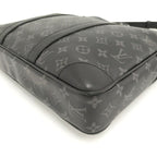 Louis Vuitton Porte Documents Voyage 2-Way Handbag Monogram Eclipse Black — view 3