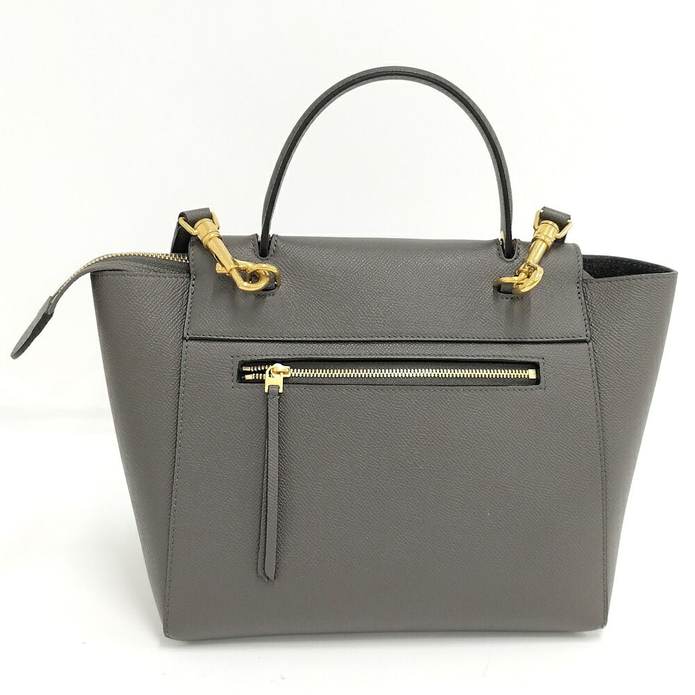 Celine Belt Bag Leather Gray — view 2