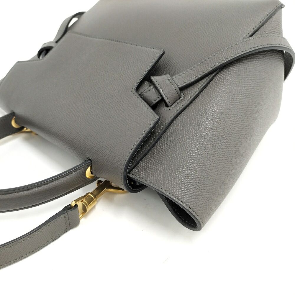 Celine Belt Bag Leather Gray — view 5