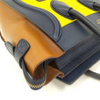 Celine Luggage Tricolor Mini Handbag Leather Multicolor — view 6