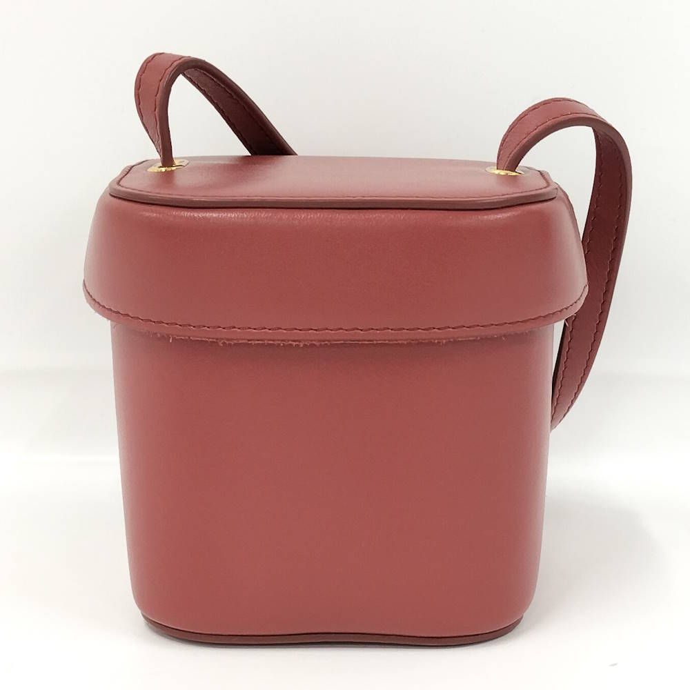 Celine Small Box Cuir Shoulder Bag Triomphe Leather — view 2