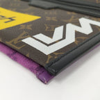 Louis Vuitton Flat Messenger Shoulder Bag Monogram — view 3