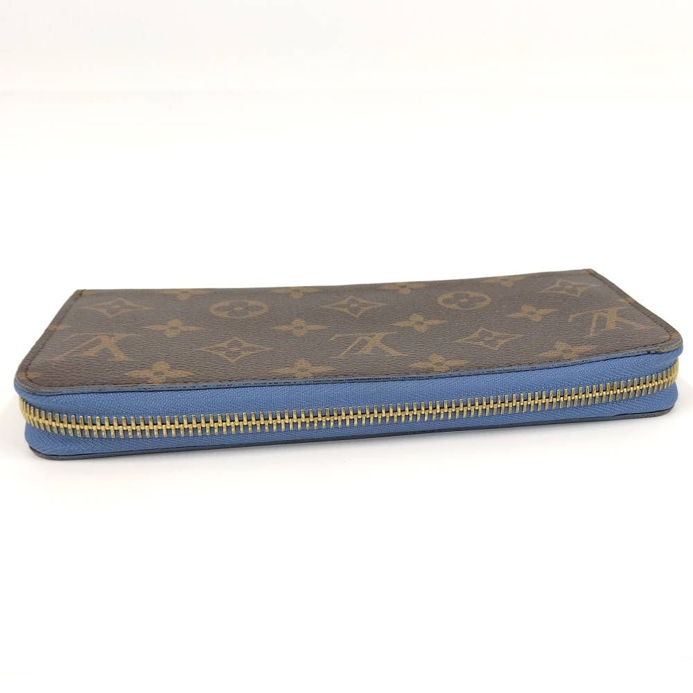 Louis Vuitton Zippy Wallet Zip Around Monogram Blue Jean — view 6