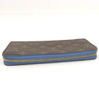 Louis Vuitton Zippy Wallet Zip Around Monogram Blue Jean — view 6