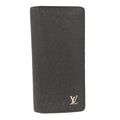 Louis Vuitton Portefeuille Brazza Wallet Taiga Noir