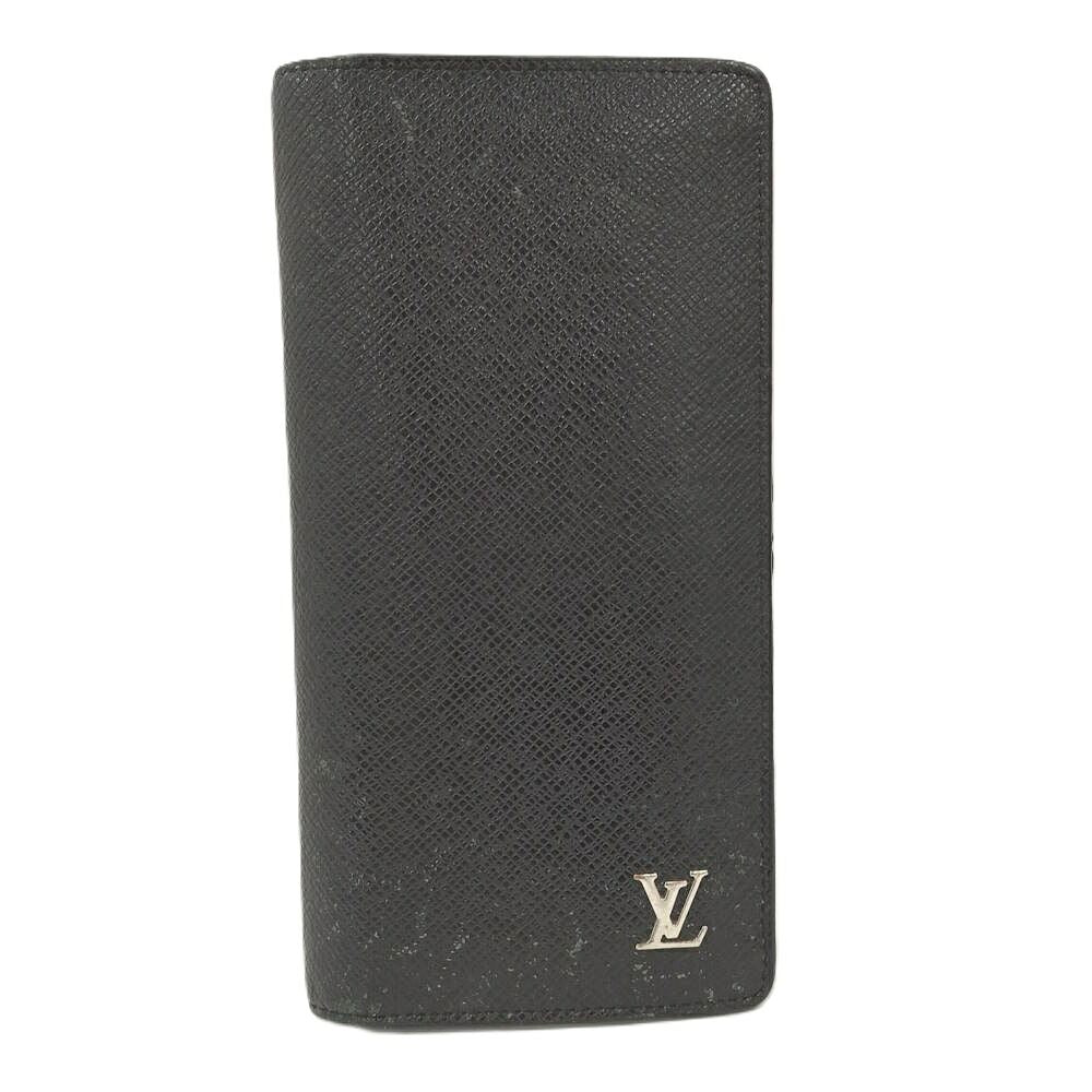 Louis Vuitton Portefeuille Brazza Wallet Taiga Noir