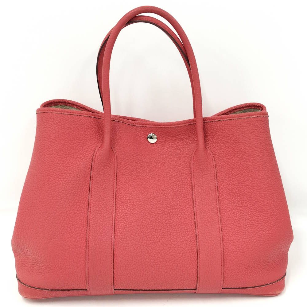 Hermes Garden Party PM Tote Bag Pink — view 2