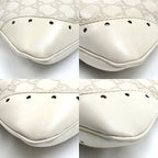 Gucci Guccissima Shoulder Bag White — view 6
