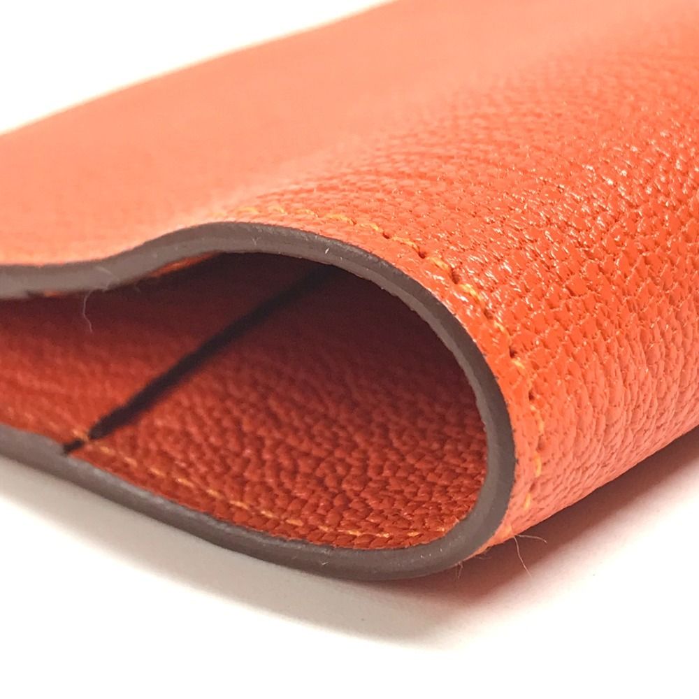 Hermes Notebook Cover Agenda GM Chevre Orange — view 5