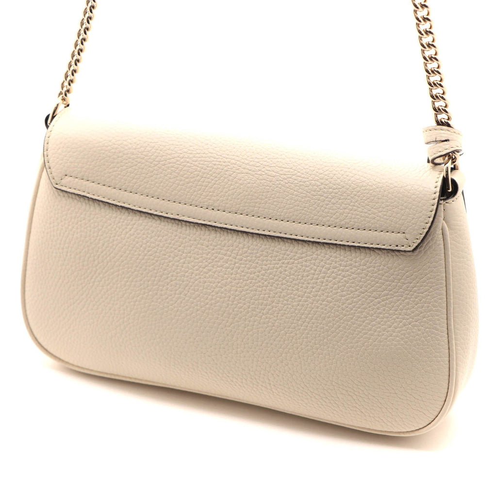 Gucci Soho Chain Shoulder Bag Ivory Leather — view 2