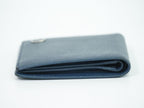 Chanel CC Logo Coco Buttons Bifold Folded Wallet Compact Bill Caviar Leather — view 5
