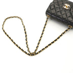 Chanel Mini Quilted 17 Black Lambskin Shoulder Bag — view 4