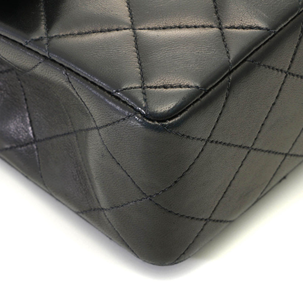Chanel Mini Quilted 17 Black Lambskin Shoulder Bag — view 8