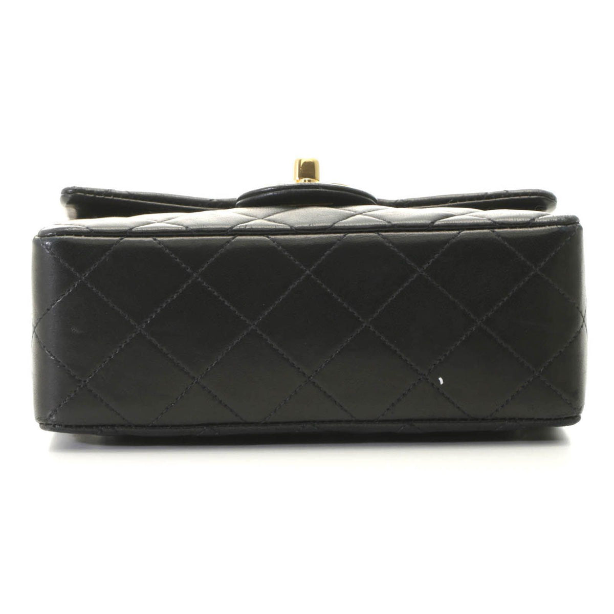 Chanel Mini Quilted 17 Black Lambskin Shoulder Bag — view 3