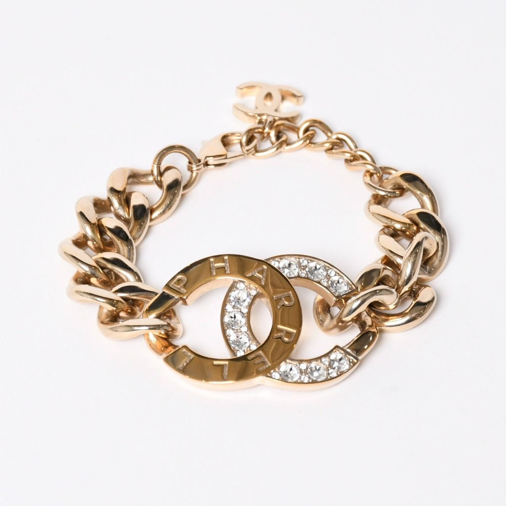 Chanel Pharrell Williams CC Logo Bracelet 19 — view 3
