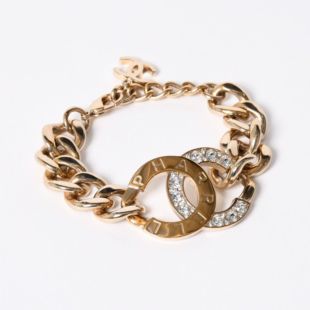 Chanel Pharrell Williams CC Logo Bracelet 19 — view 2