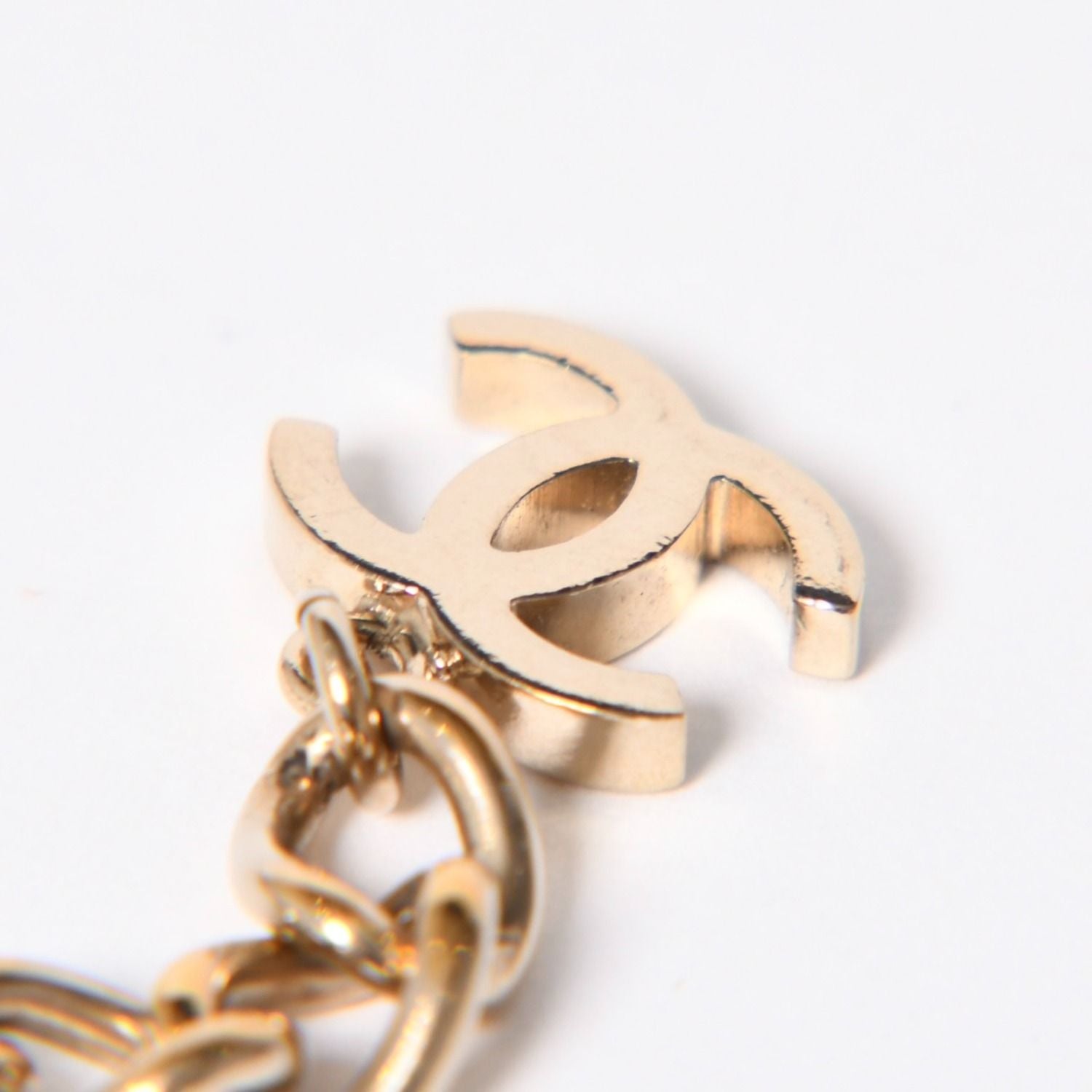Chanel Pharrell Williams CC Logo Bracelet 19 — view 5