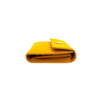 Prada Nylon Bifold Wallet Card Case Coin Purse Orange — view 5