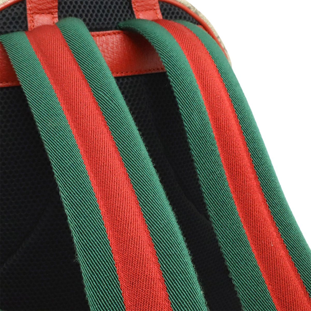 Gucci GG Supreme Bosco Applique Dog Backpack Leather Beige — view 5
