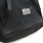 Prada Triangle Logo Backpack Nylon Nero Black Silver — view 6
