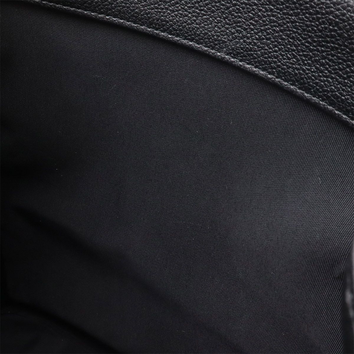 Chanel Quilted Casual Lock Backpack Caviar Leather Black Silver — view 7