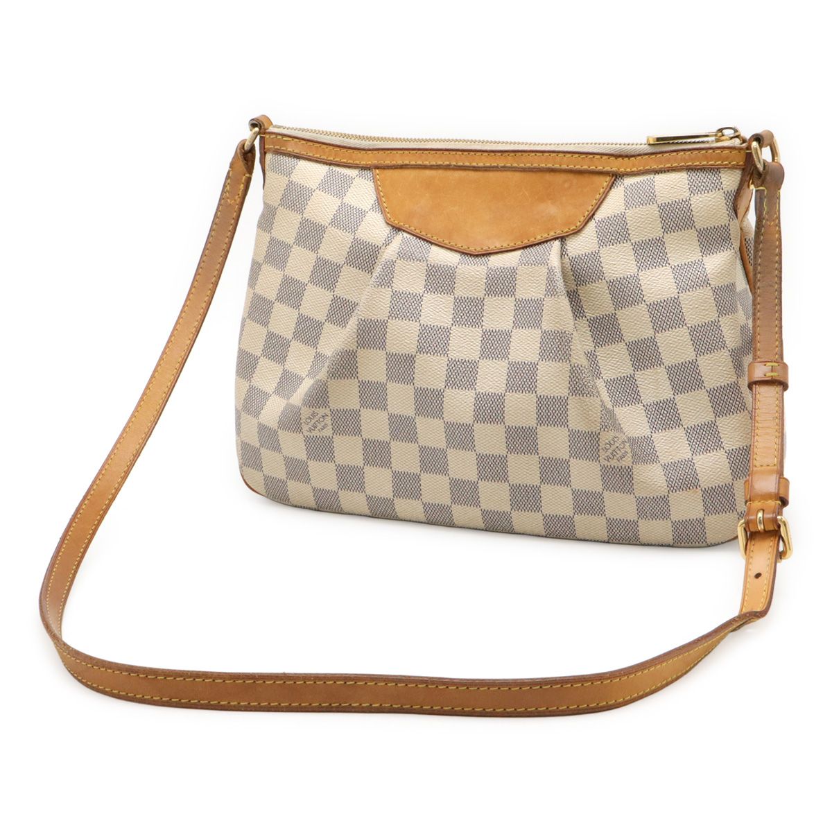 Louis Vuitton Damier Azur Siracusa PM Shoulder Bag — view 2