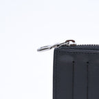 Louis Vuitton Taigarama Coin Purse Card Case Black Gray Silver — view 5