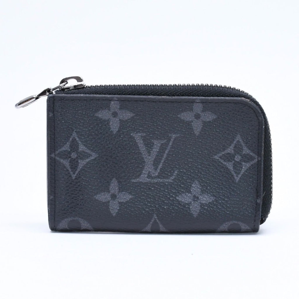 Louis Vuitton Coin Purse Porte-Monnaie Jour Black Monogram Eclipse