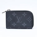 Louis Vuitton Coin Purse Porte-Monnaie Jour Black Monogram Eclipse
