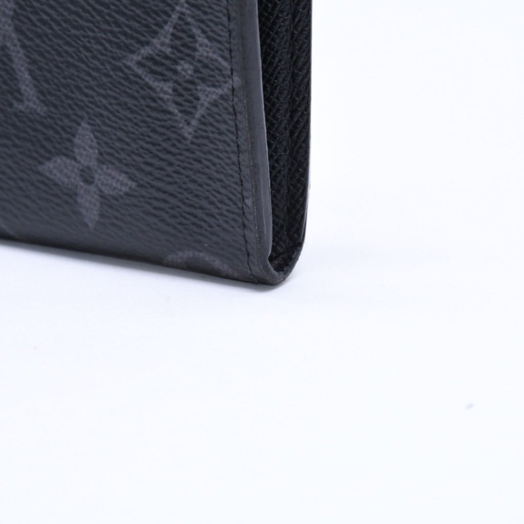 Louis Vuitton Coin Purse Porte-Monnaie Jour Black Monogram Eclipse — view 8