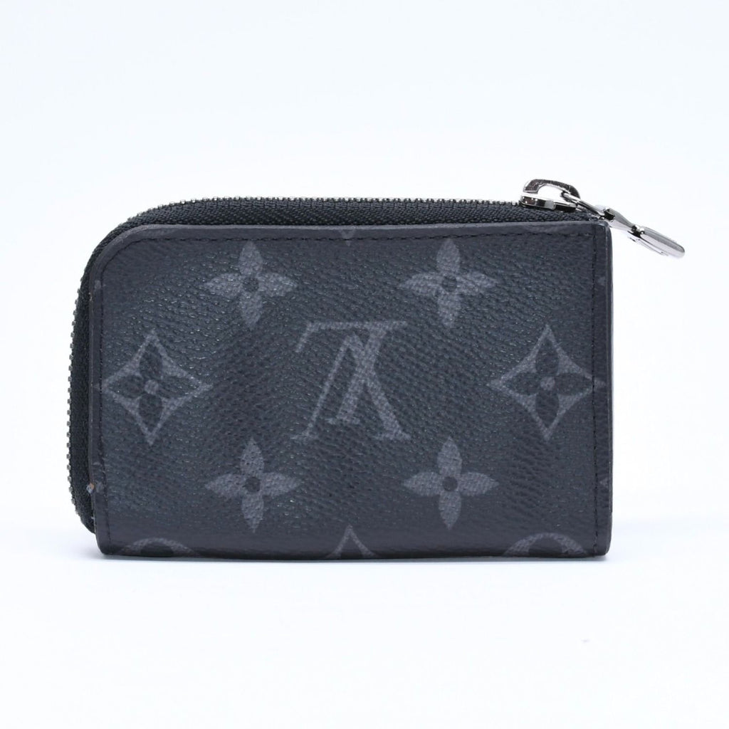 Louis Vuitton Coin Purse Porte-Monnaie Jour Black Monogram Eclipse — view 2