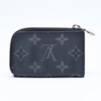 Louis Vuitton Coin Purse Porte-Monnaie Jour Black Monogram Eclipse — view 2
