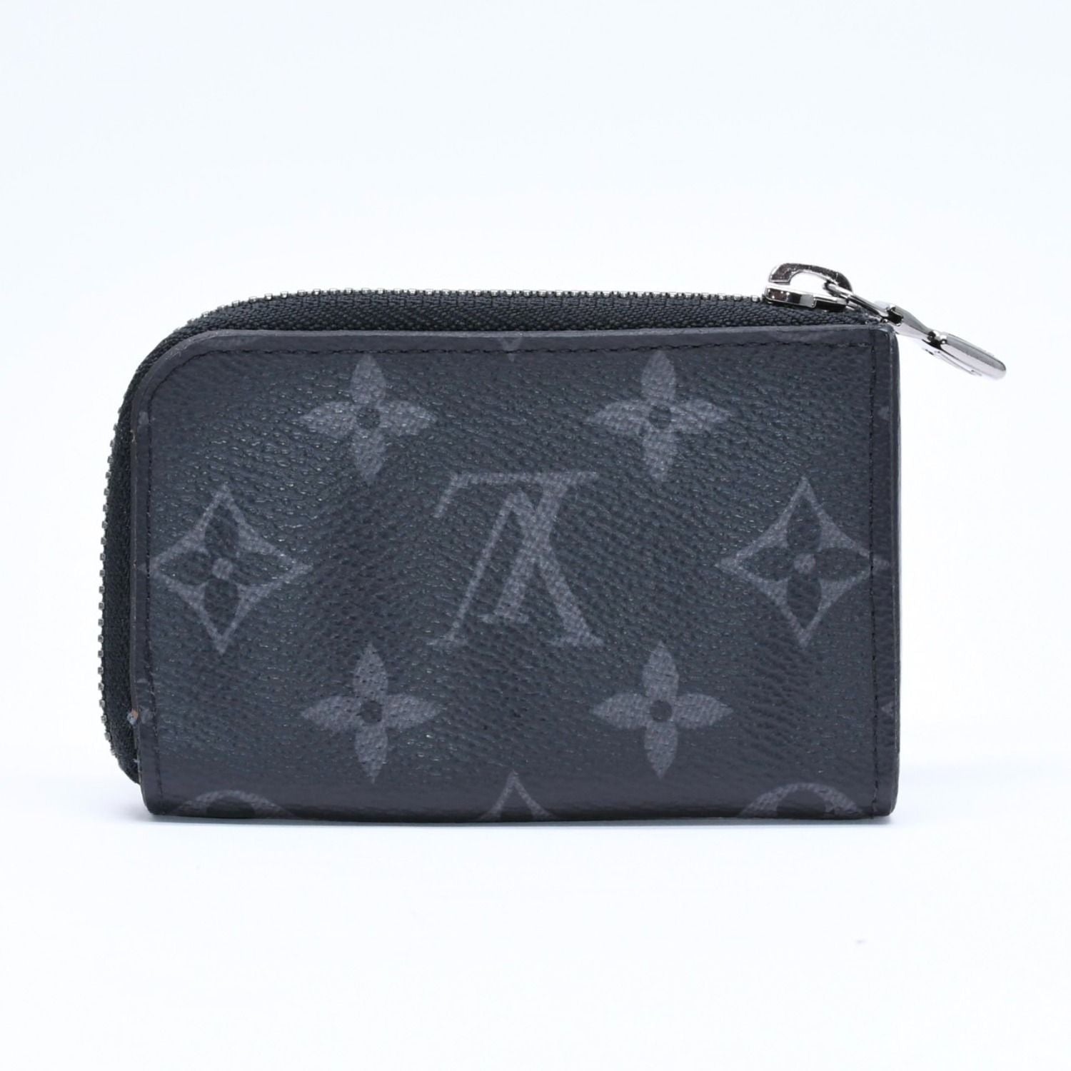 Louis Vuitton Coin Purse Porte-Monnaie Jour Black Monogram Eclipse — view 2