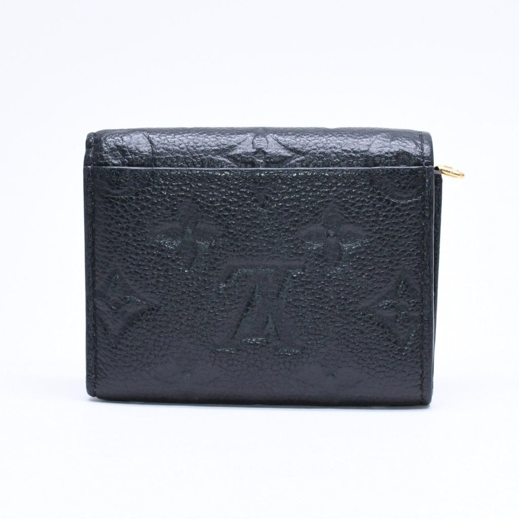 Louis Vuitton Trifold Wallet Portefeuille Zoe Black Gold — view 2
